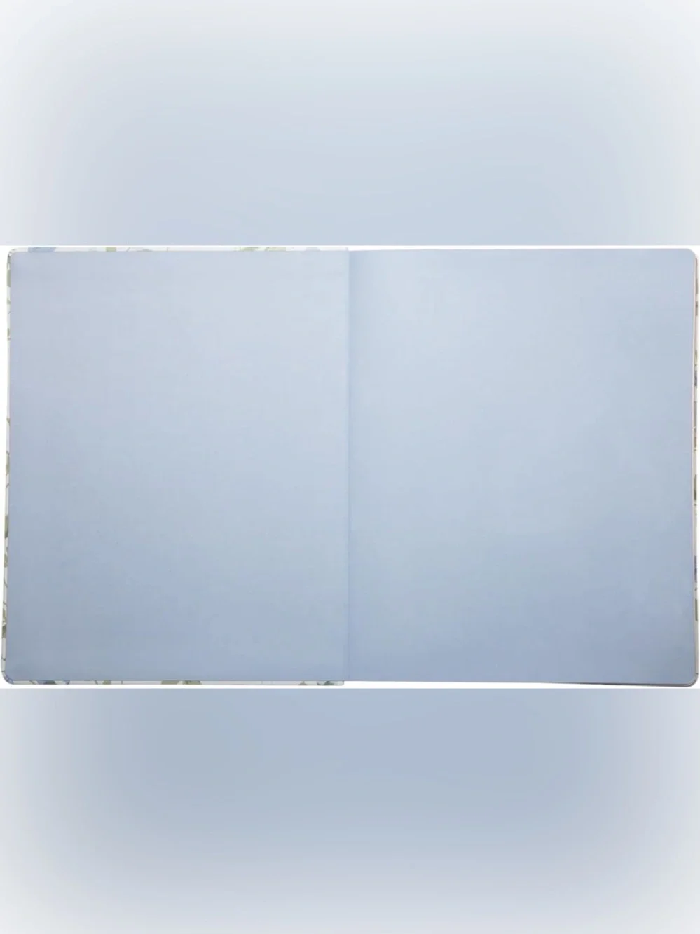 NEW Laura  Ashley Blue Floral Notes HEIRLOOM COTTAGE JOURNAL BLUE 8X10